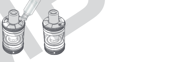 Aspire Nautilus GT2 Tank befüllen — Abbildung aus der Original-Anleitung