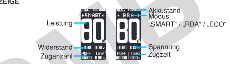 Voopoo Drag X2 Kit — Abbildung aus der Original-Anleitung