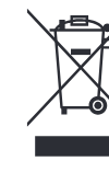 Symbol der durchgestrichenen Mülltonne