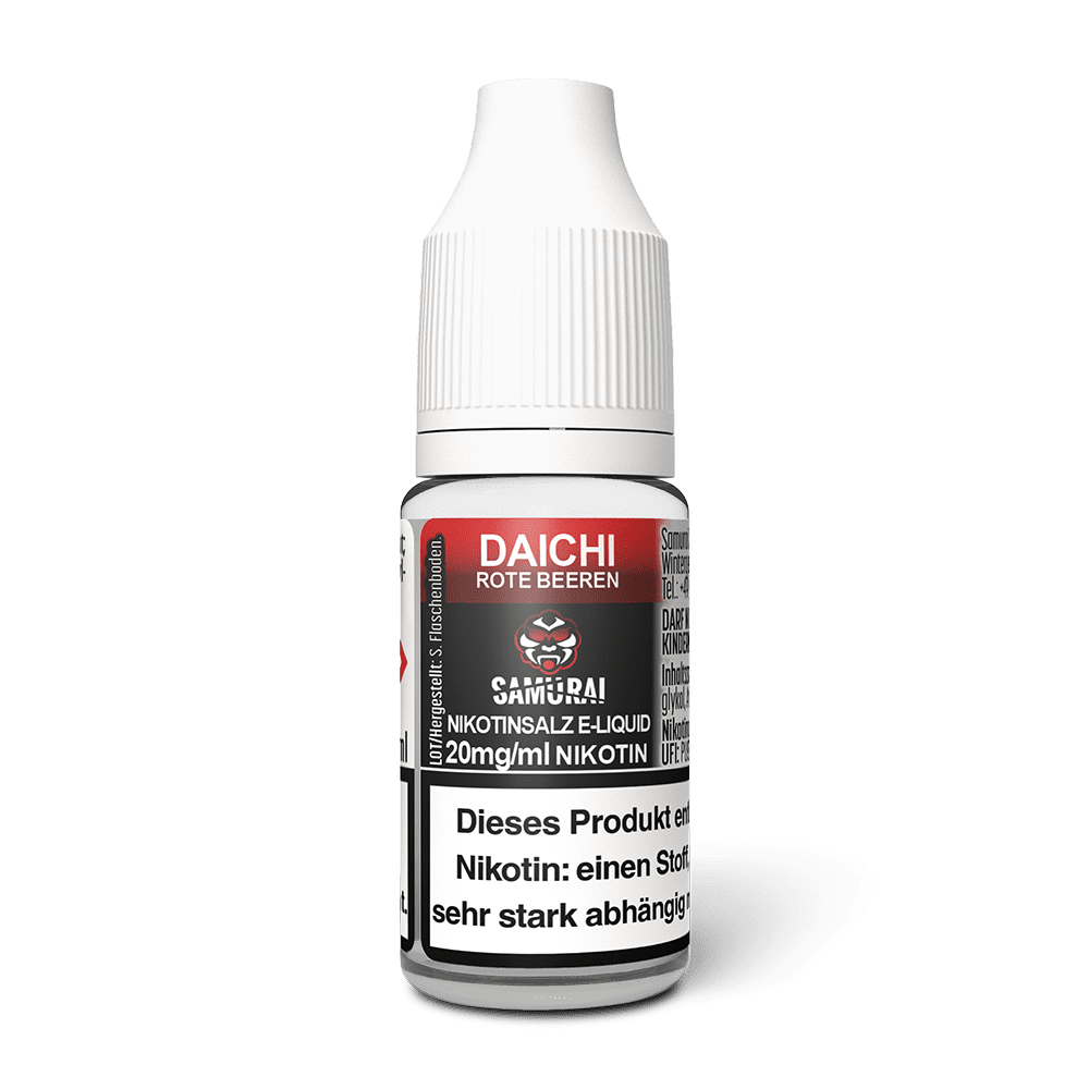 Liquid Daichi Rote Beeren - Samurai Nikotinsalz 20mg