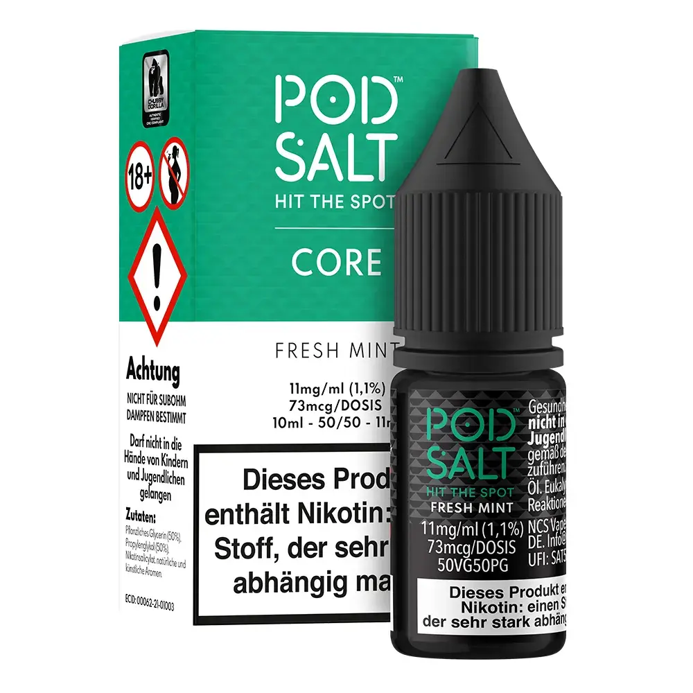 Liquid Fresh Mint - Pod Salt Core Nikotinsalz