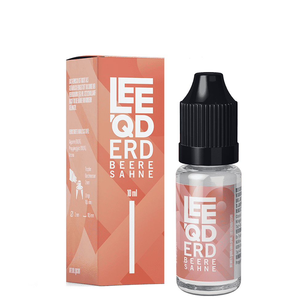 Liquid Erdbeere Sahne - LEEQD 0mg