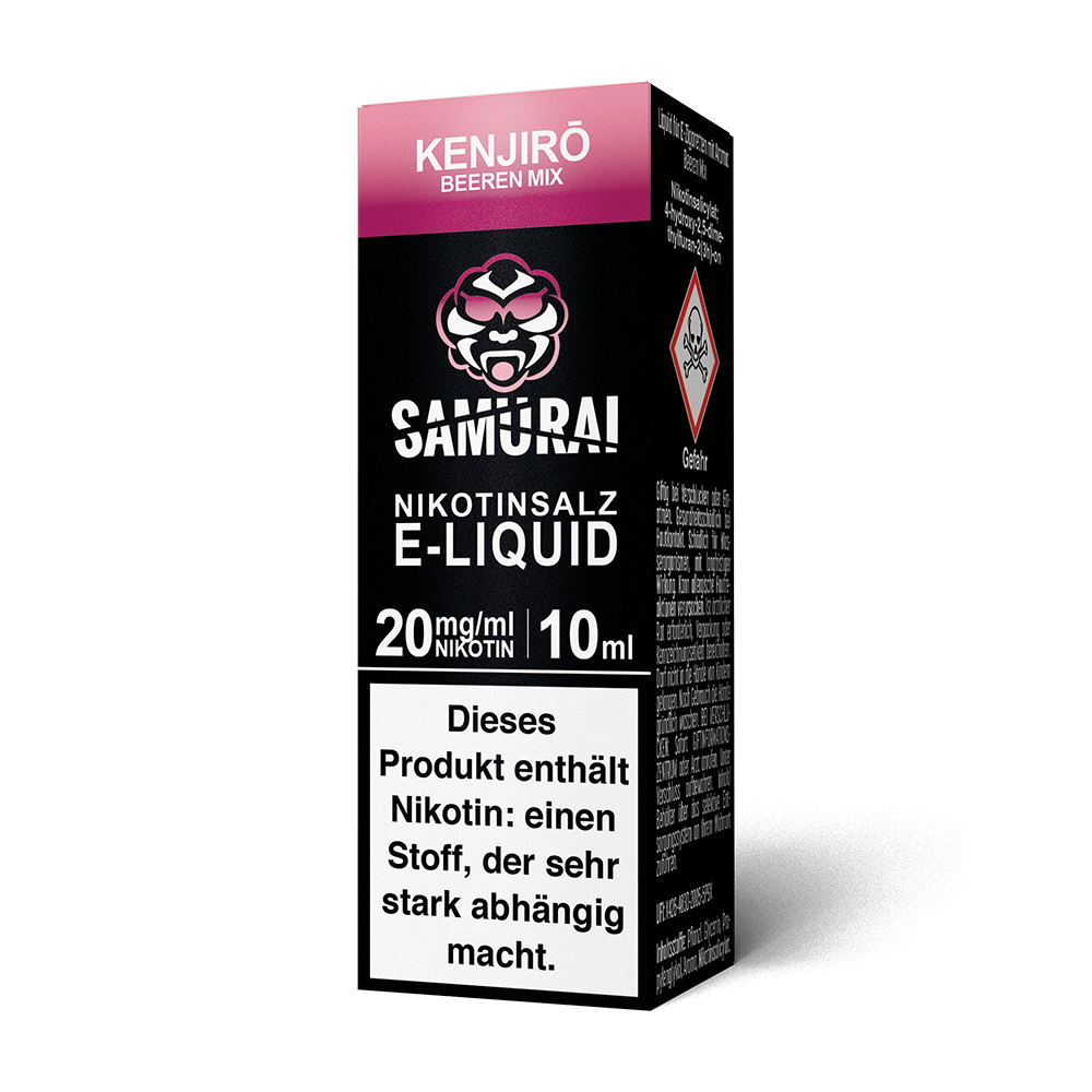 Liquid Kenjiro Beeren Mix - Samurai Nikotinsalz 20mg