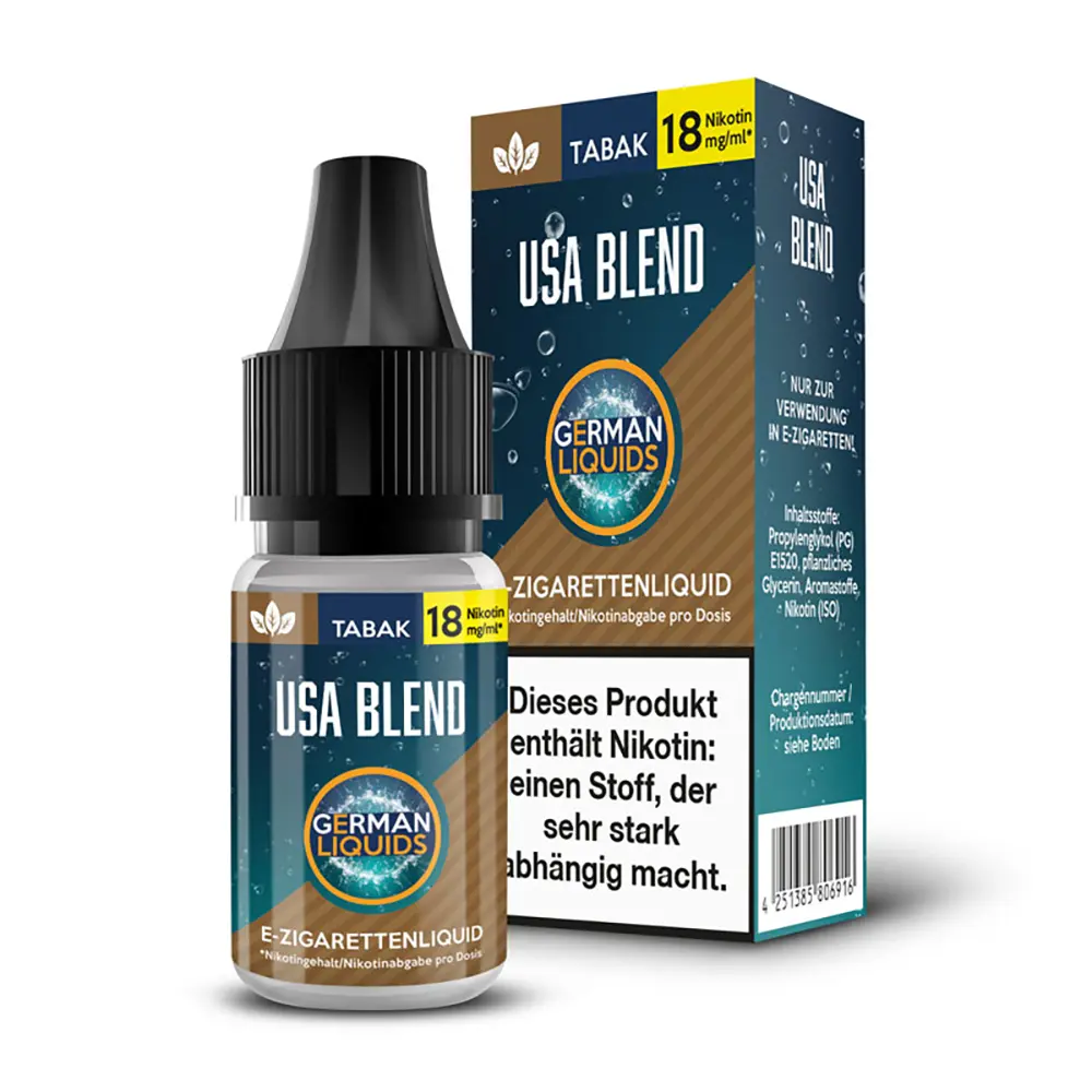 Liquid USA Blend 18mg - German Liquids