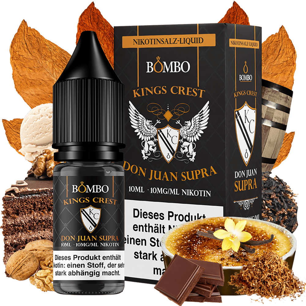 Kings Crest Nikotinsalz - Don Juan Supra - 10mg