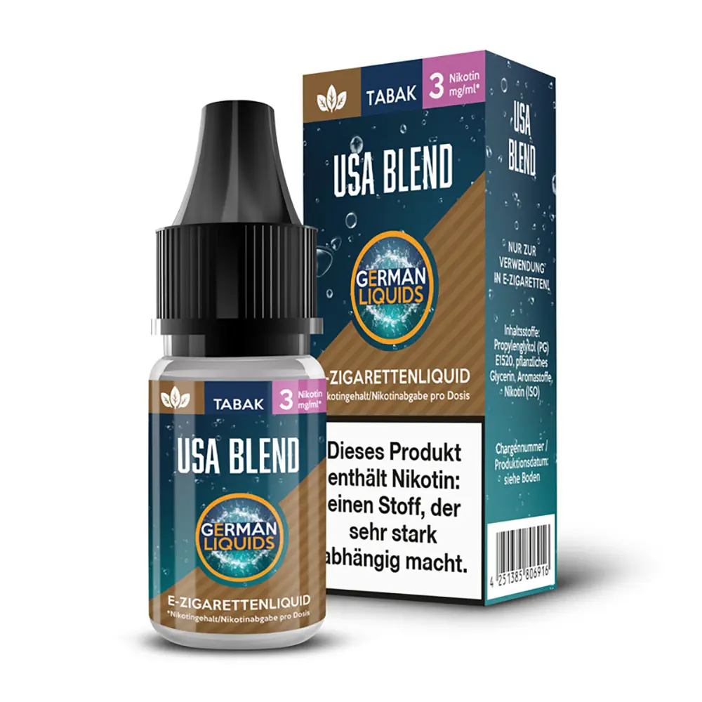 Liquid USA Blend 3mg - German Liquids