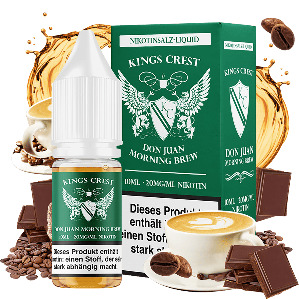 Kings Crest Nikotinsalz - Don Juan Morning Brew - 20mg