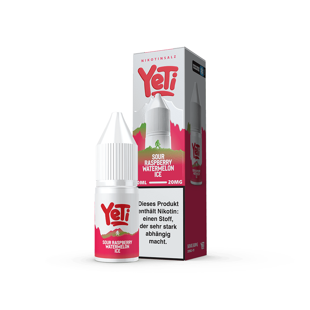 Liquid Sour Raspberry Watermelon Ice - Yeti Summit Nikotinsalz 20mg