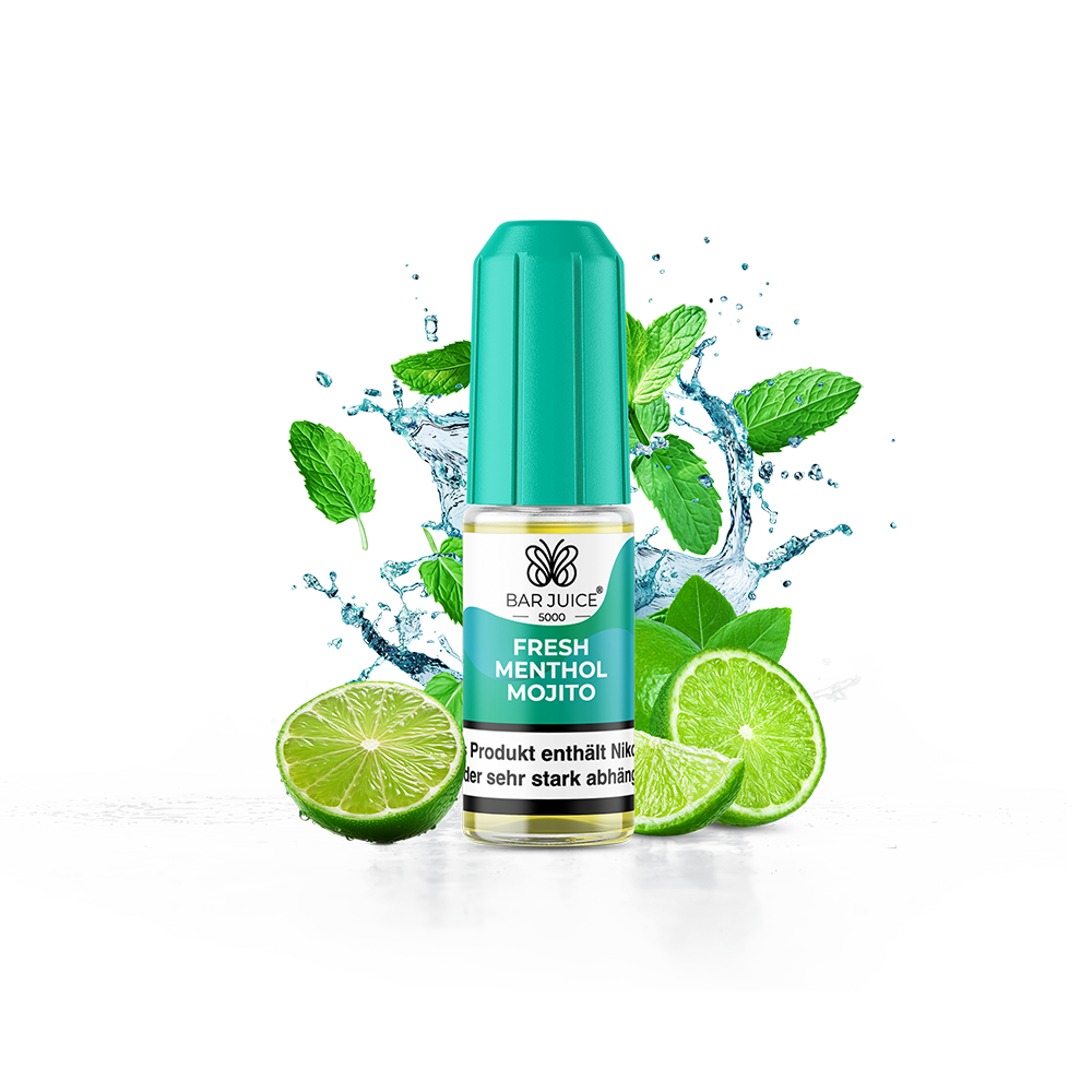 Bar Juice 5000 Nikotinsalz - Fresh Menthol Mojito - Liquid 10mg 10ml  C