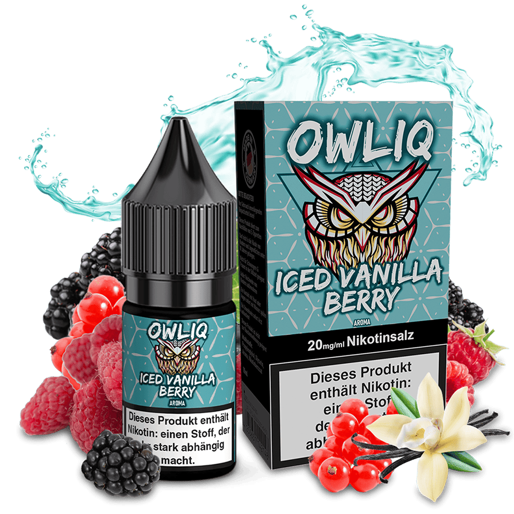 Liquid Iced Vanilla Berry - OWLIQ Nikotinsalz