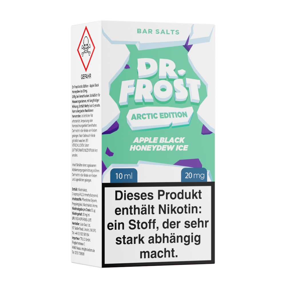 Liquid Apple Black Honeydew Ice - Dr. Frost Nikotinsalz 20mg