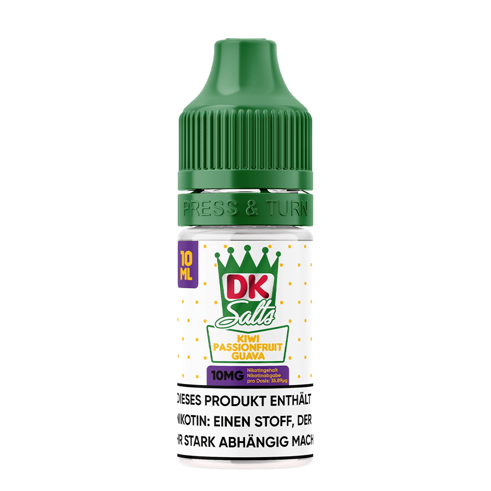 DK Salts Nikotinsalz - Kiwi Passionfruit Guava - Liquid 10mg 10ml  C