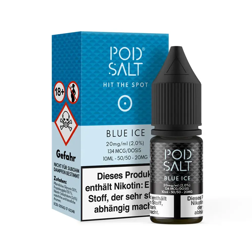 Liquid Blue Ice - Pod Salt Core Nikotinsalz