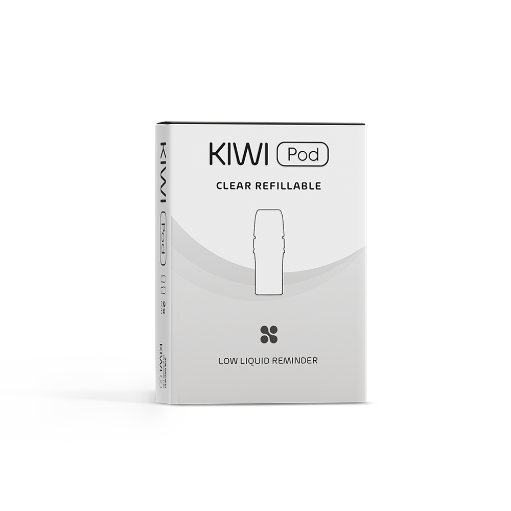KIWI 2 - Pod inkl. Filter Tip Transparent 0,8 Ohm