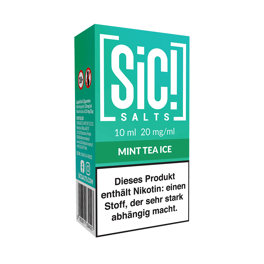 Liquid Mint Tea Ice - SIC Nikotinsalz 20mg