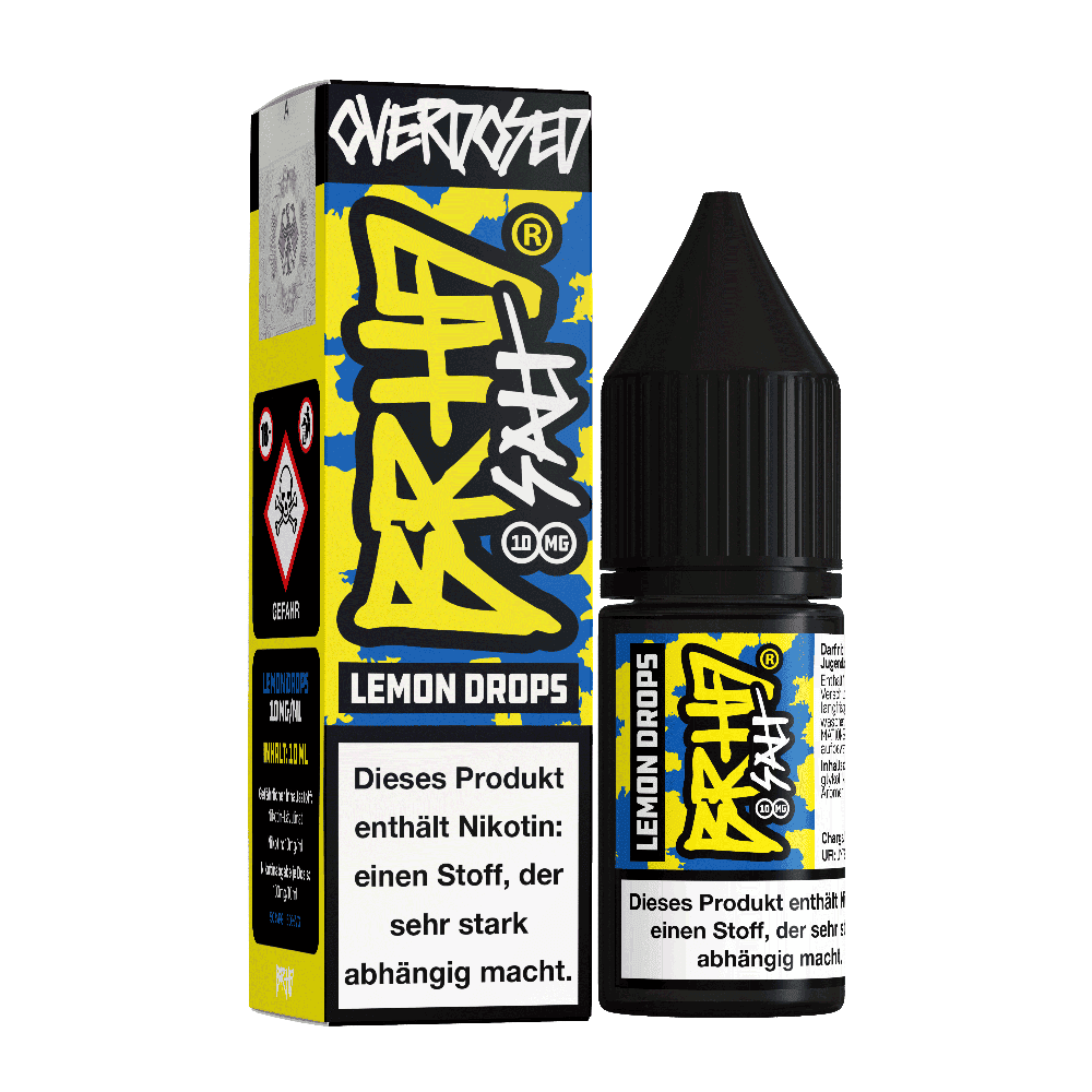 BRHD Barehead Nikotinsalz - Lemon Drops - Liquid 10mg 10ml
