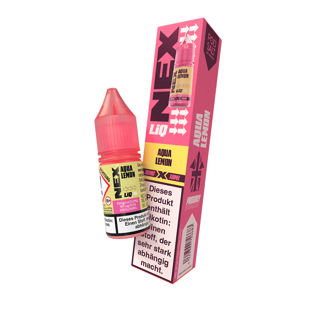Liquid Aqua Lemon - Nex Liq Nikotinsalz 10mg