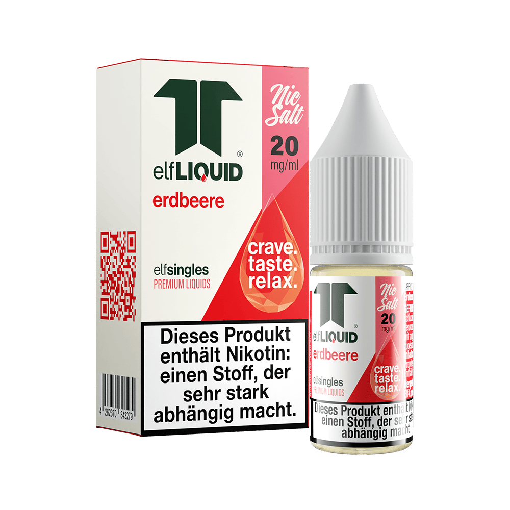 Elf-Liquid - Erdbeere - Nikotinsalz Liquid 20mg