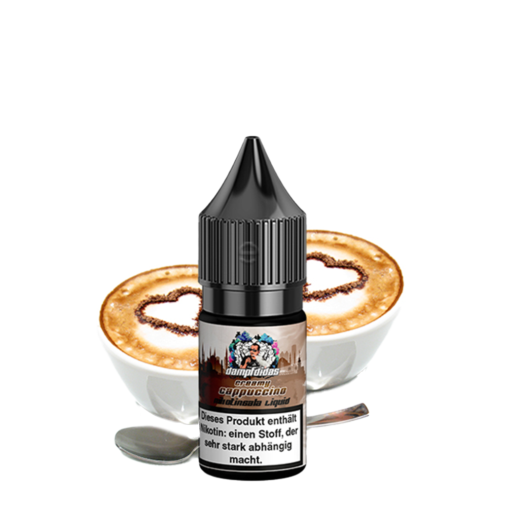 Liquid Creamy Cappuccino - Dampfdidas Nikotinsalz