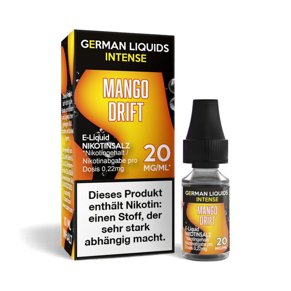 German Liquids Intense - Mango Drift - Nikotinsalz Liquid 20mg