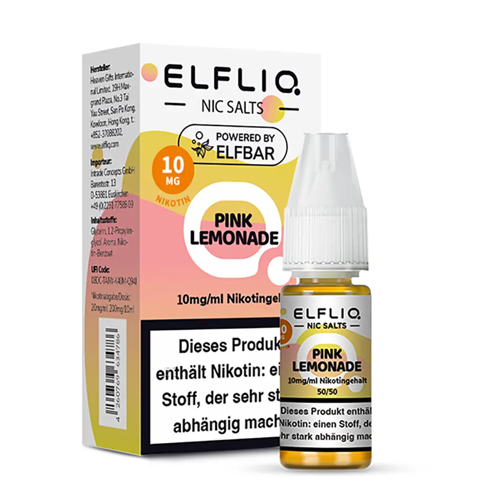 Liquid Pink Lemonade - Elfliq Nikotinsalz 10mg