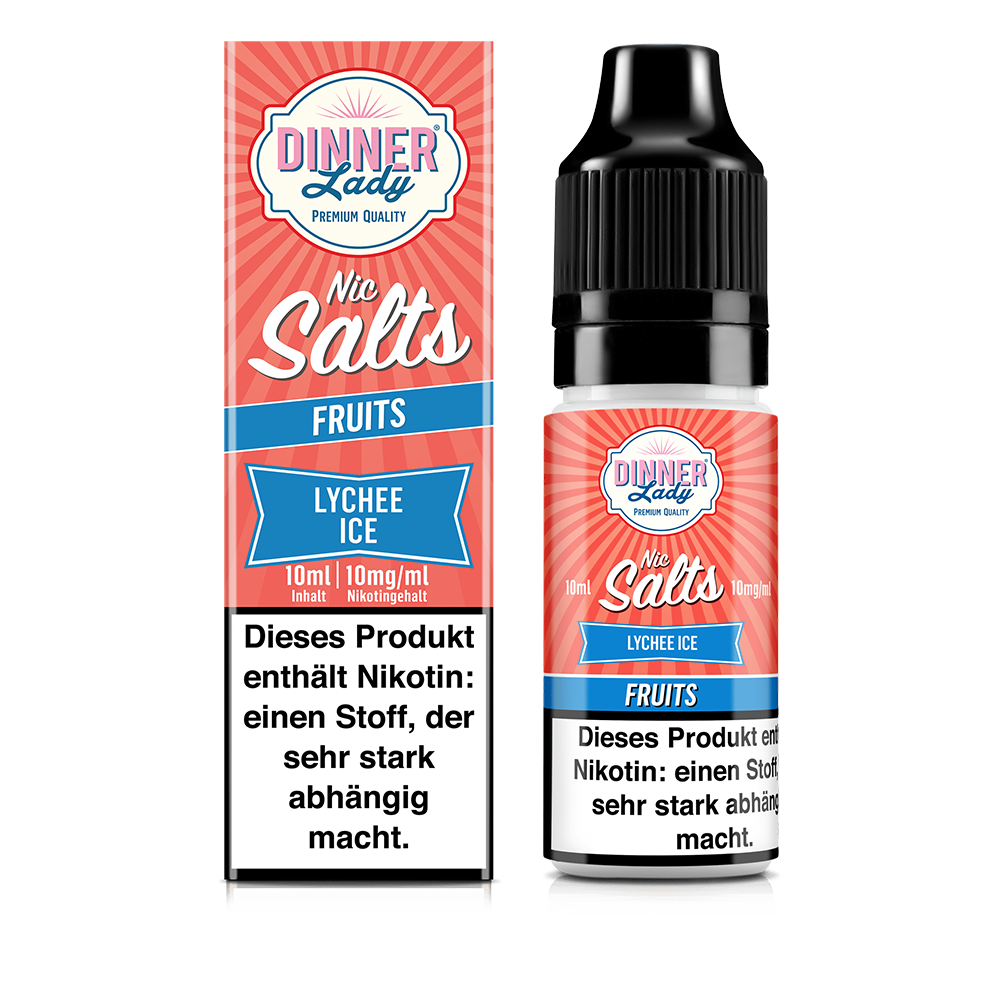 Dinner Lady Nikotinsalz - Lychee Ice - 10mg