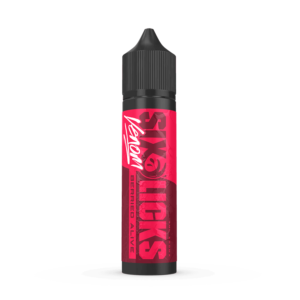 Six Licks Venom Longfill - Berried Alive - 4ml in 60ml Flasche