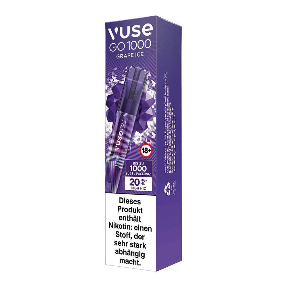 Vuse GO 1000 Grape Ice 20mg