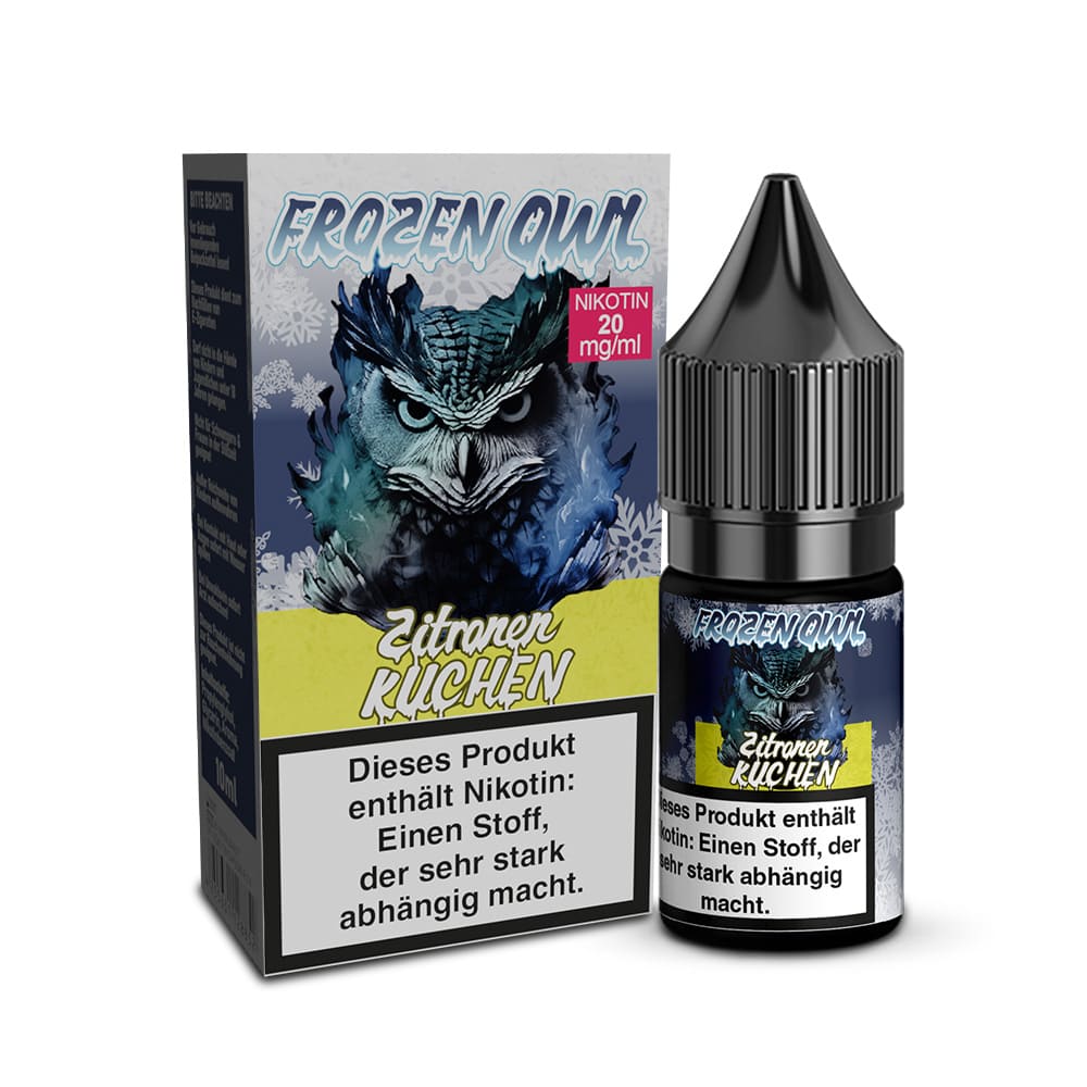 Liquid Zitronenkuchen - Frozen OWL Nikotinsalz 20mg