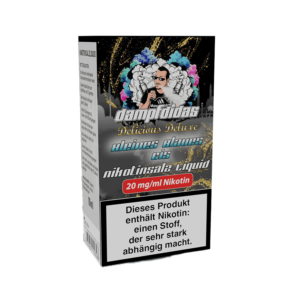 Dampfdidas Nikotinsalz Kleines Blaues Eis 10ml 20mg