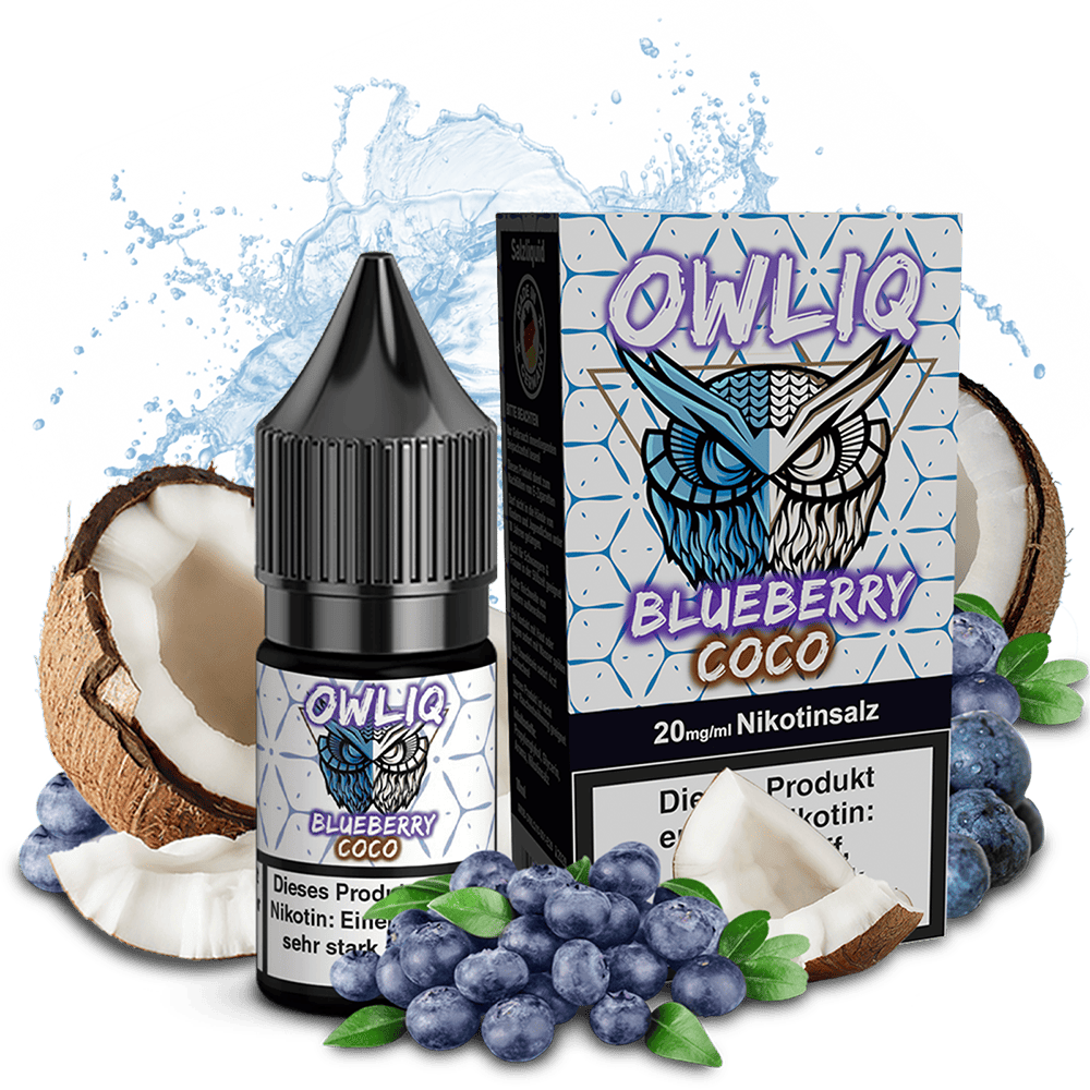 Liquid Blueberry Coco - OWLIQ Nikotinsalz
