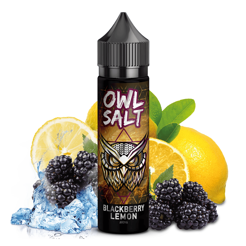 OWL Salt Aroma Longfill - Blackberry Lemon - 10ml in 60ml Flasche  C