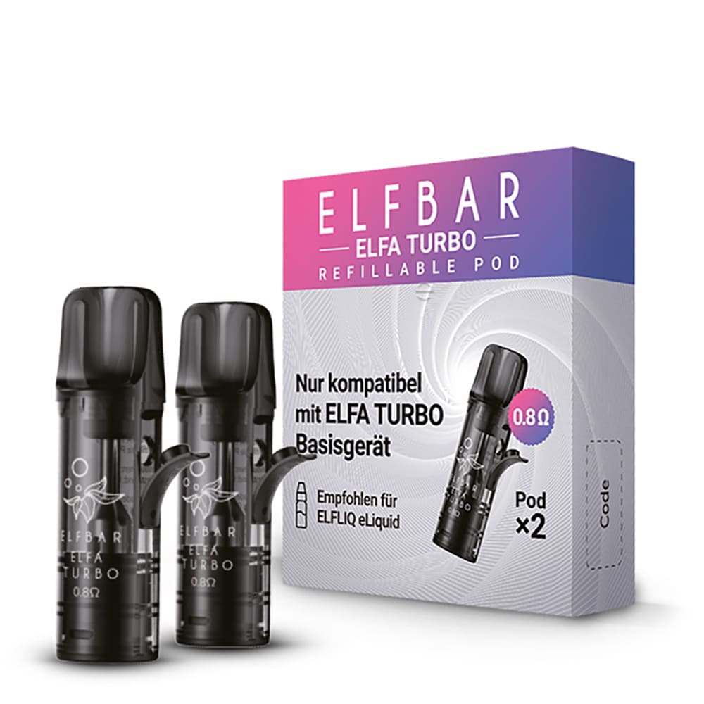 Elfbar - Elfa Turbo Refillable Pod 0.8 Ohm