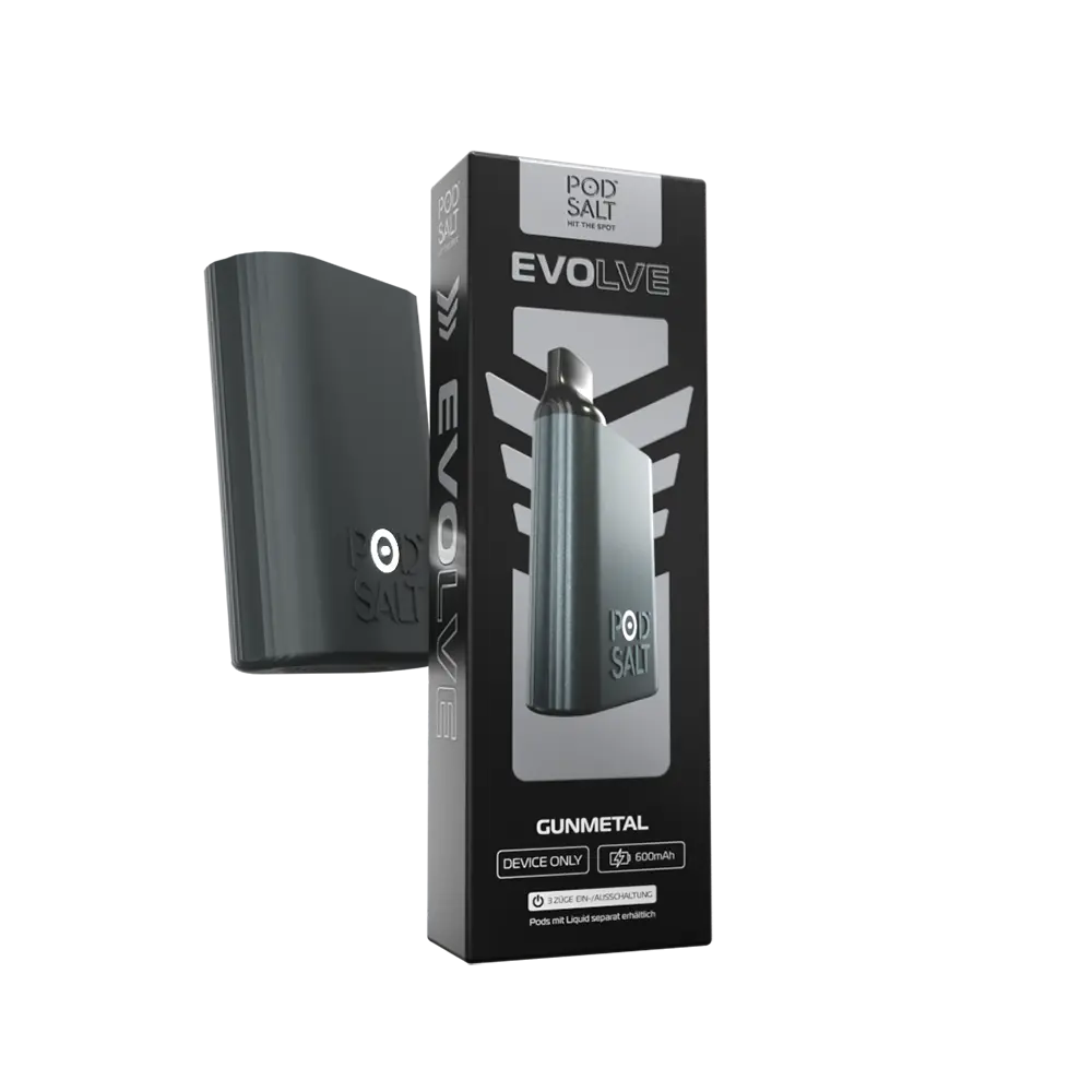 Pod Salt Evolve Box Gunmetal