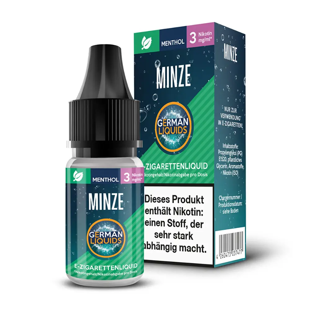 Liquid Minze 3mg - German Liquids