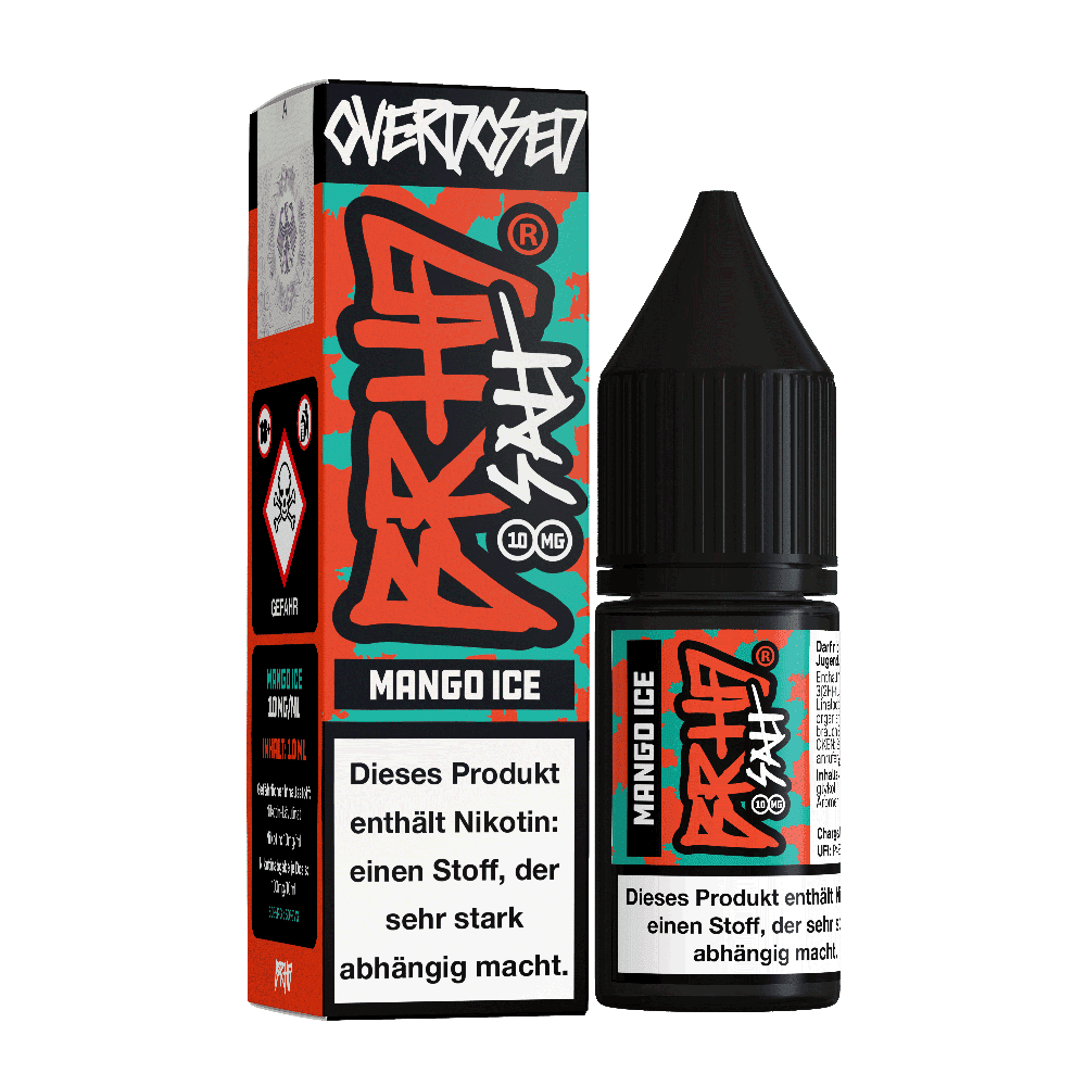BRHD Barehead Nikotinsalz - Mango Ice - Liquid 10mg 10ml  C