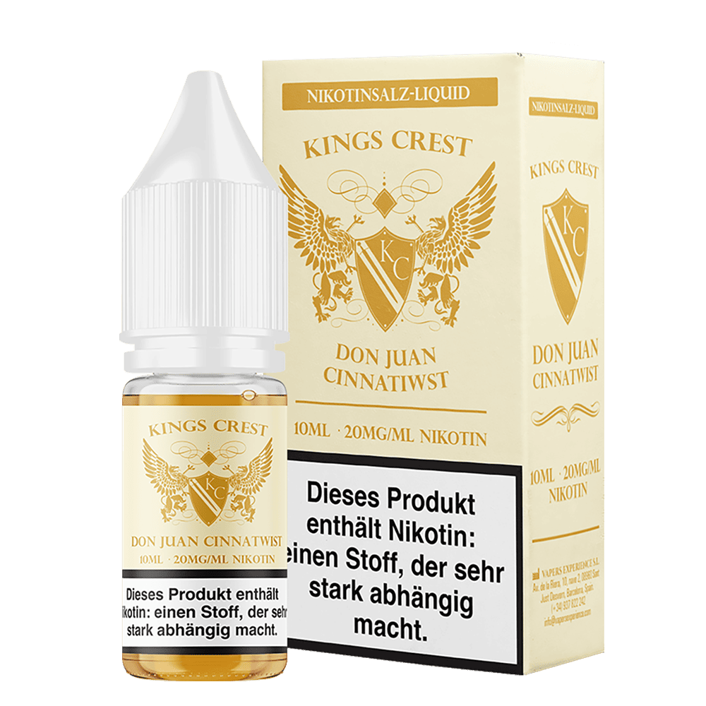 Kings Crest Nikotinsalz - Don Juan Cinnatwist - 20mg