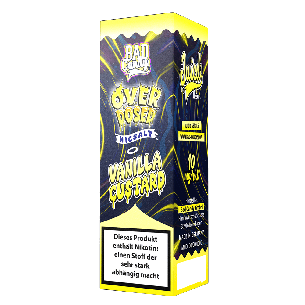 Liquid Vanilla Custard - Bad Candy Nikotinsalz