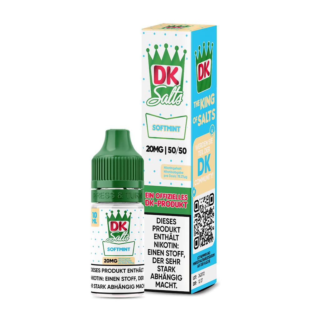 DK Salts Nikotinsalz - Softmint - Liquid 20mg 10ml  C