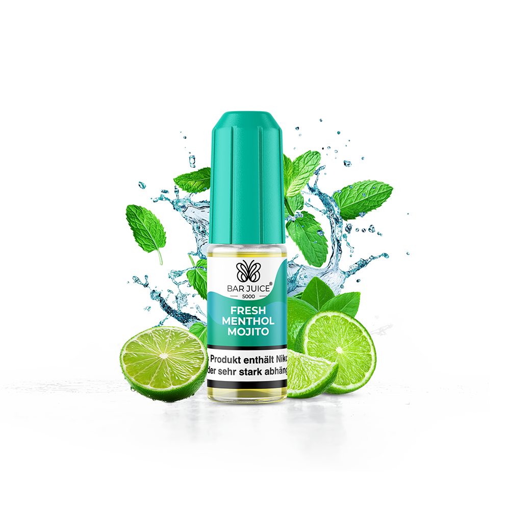 Bar Juice 5000 Nikotinsalz - Fresh Menthol Mojito - Liquid 20mg 10ml  C
