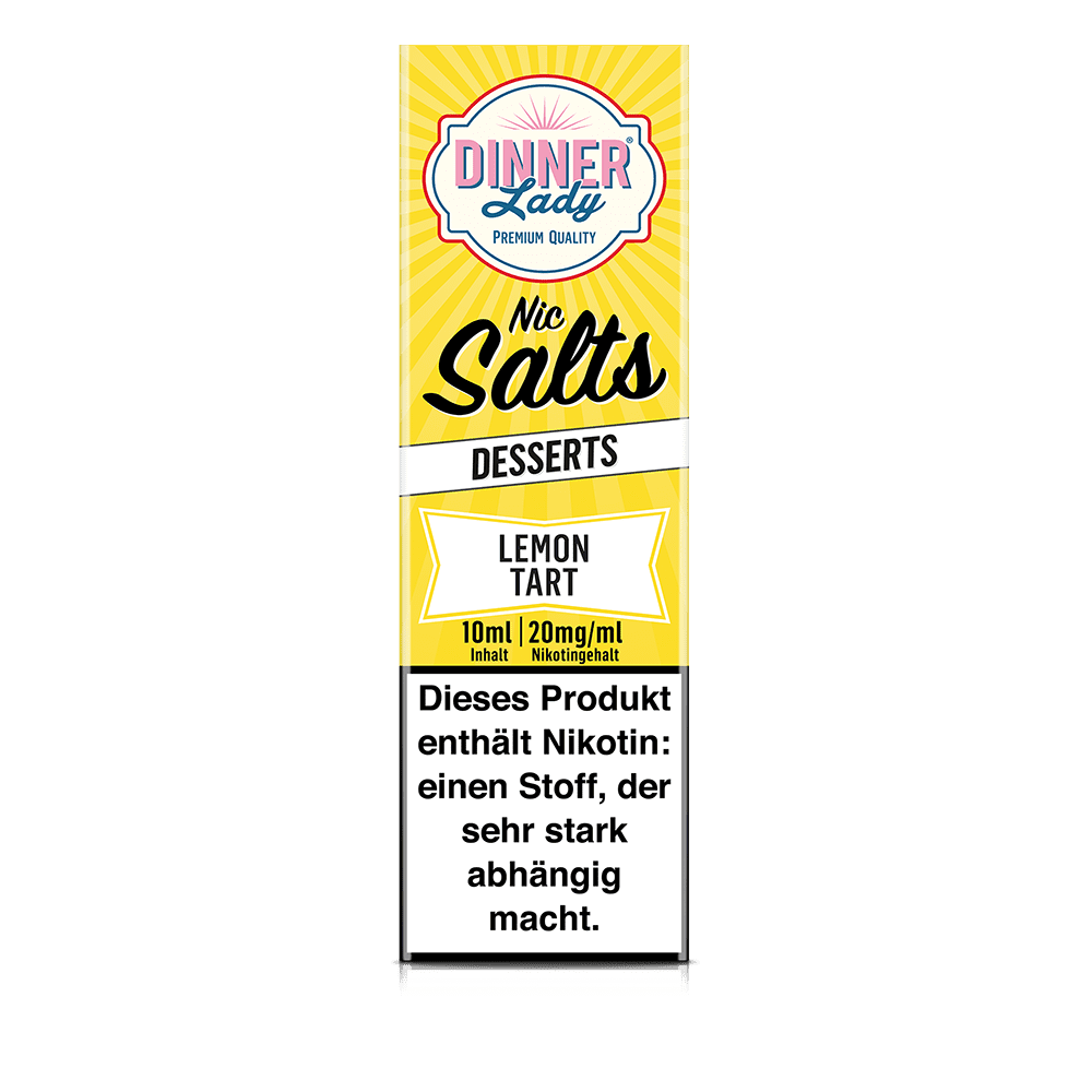 Liquid Lemon Tart - Dinner Lady Nikotinsalz