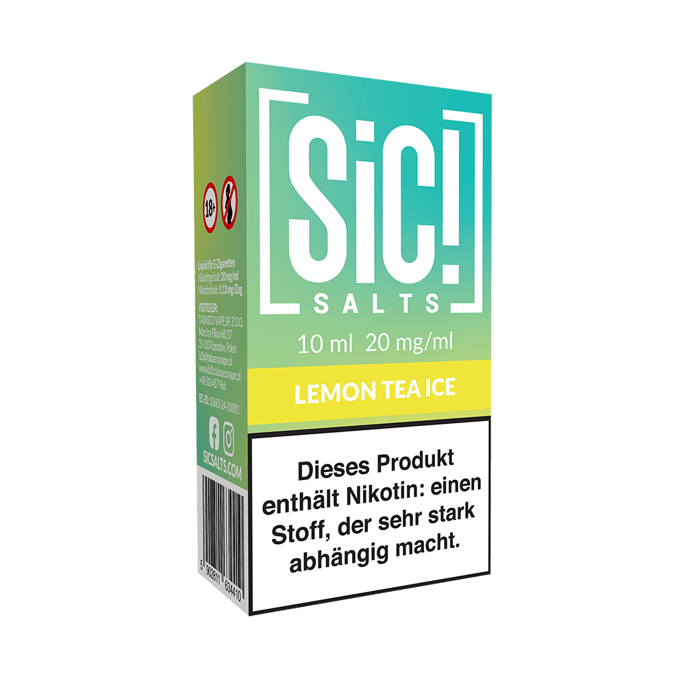 Liquid Lemon Tea Ice - SIC Nikotinsalz 20mg
