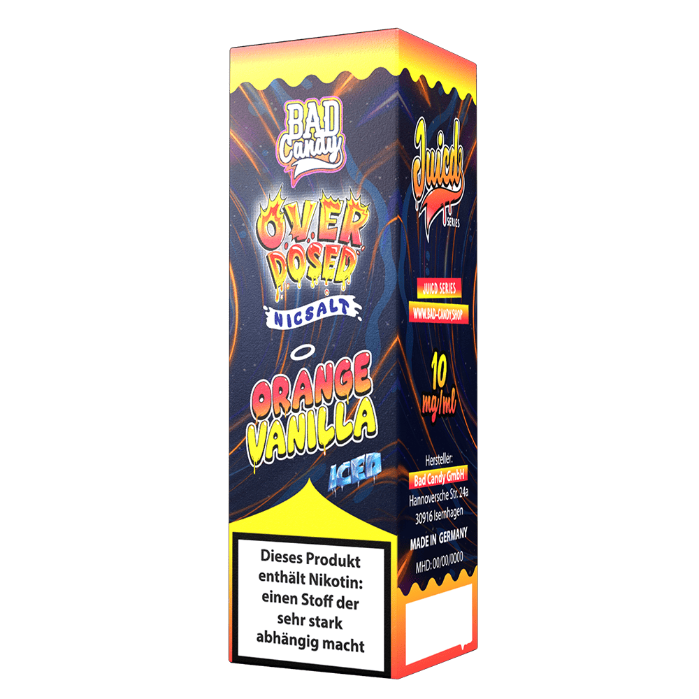 Liquid Orange Vanilla Iced - Bad Candy Nikotinsalz