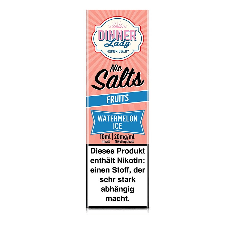 Liquid Watermelon Ice - Dinner Lady Nikotinsalz 20mg