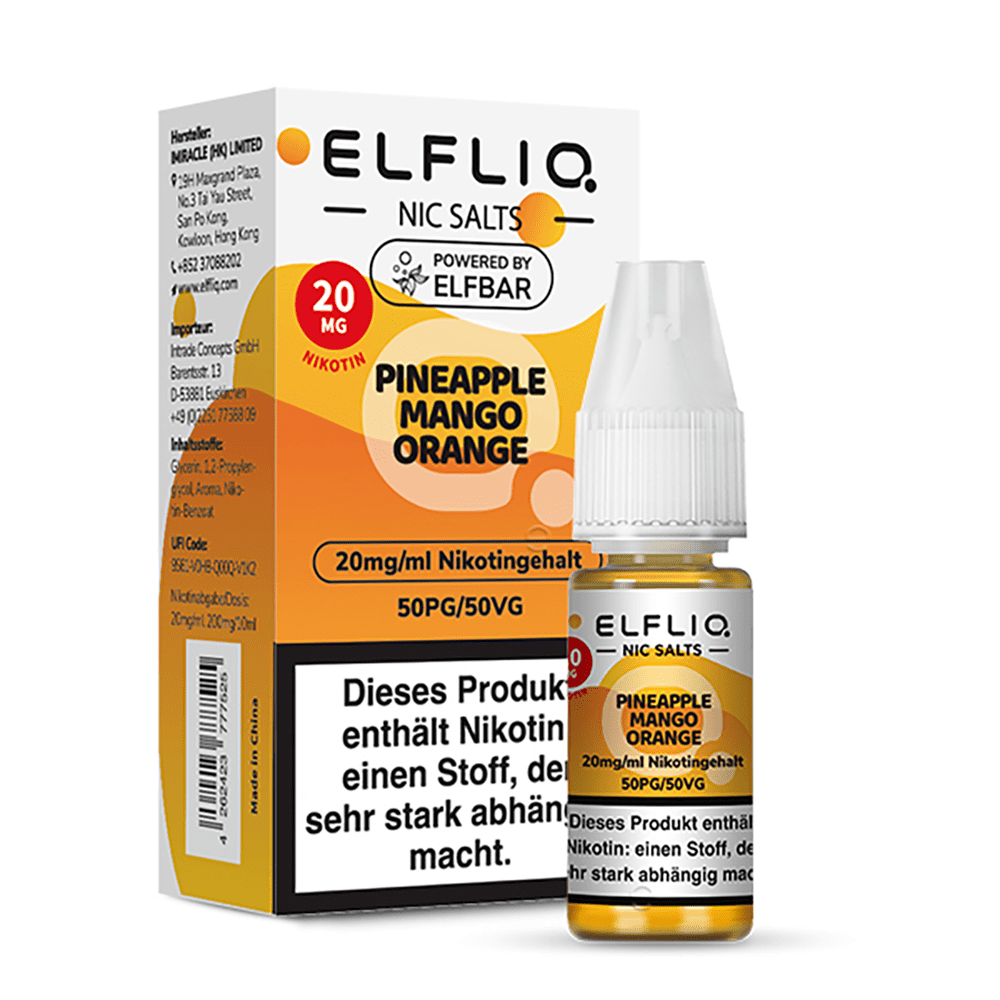 Liquid Pineapple Mango Orange - Elfliq Nikotinsalz