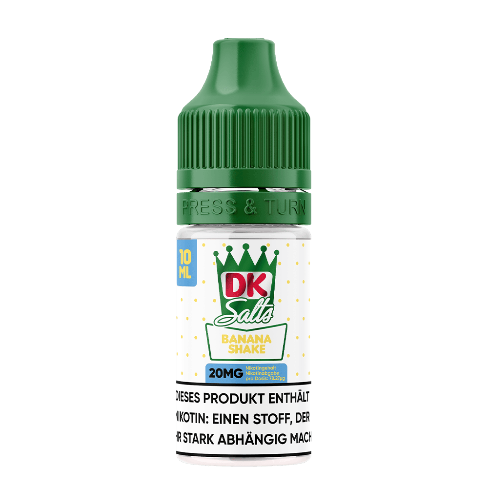 DK Salts Nikotinsalz - Banana Shake - Liquid 20mg 10ml  C