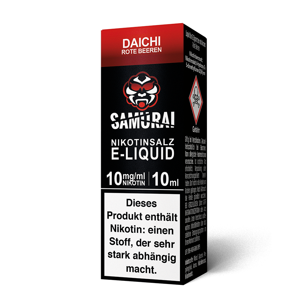 Liquid Daichi Rote Beeren - Samurai Nikotinsalz