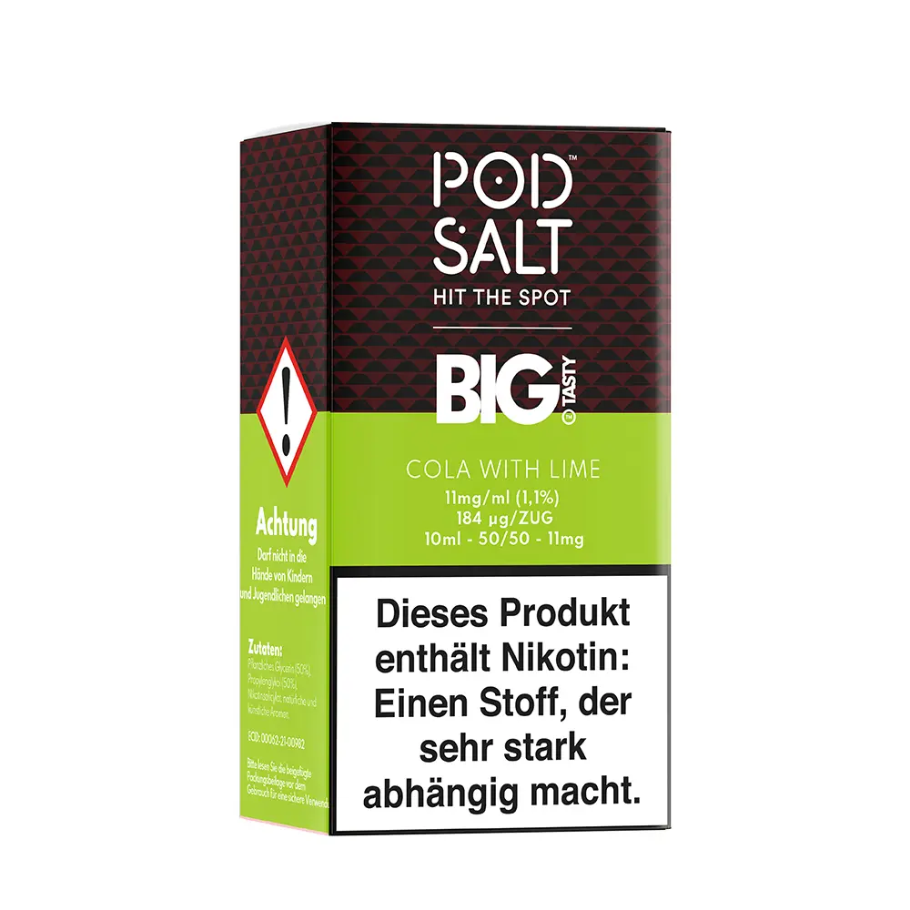 Liquid Cola with Lime - Pod Salt Fusion Nikotinsalz