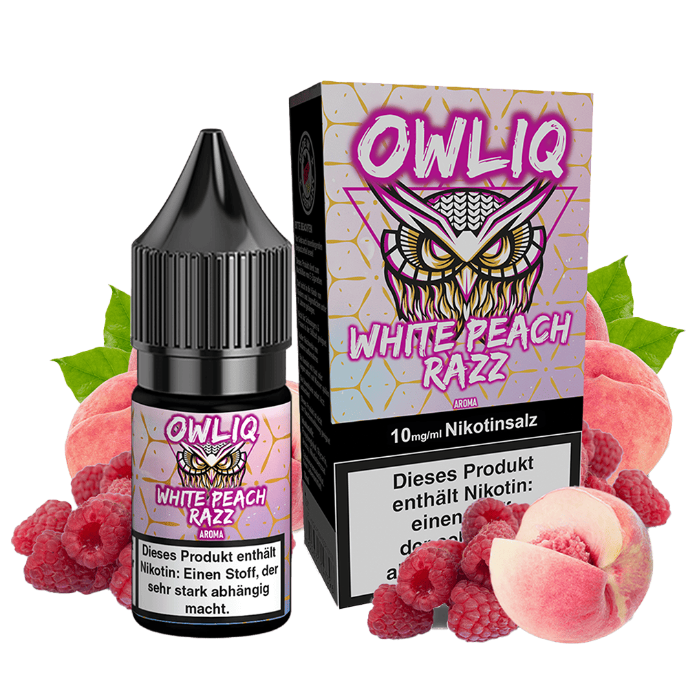 Liquid White Peach Razz - OWLIQ Nikotinsalz