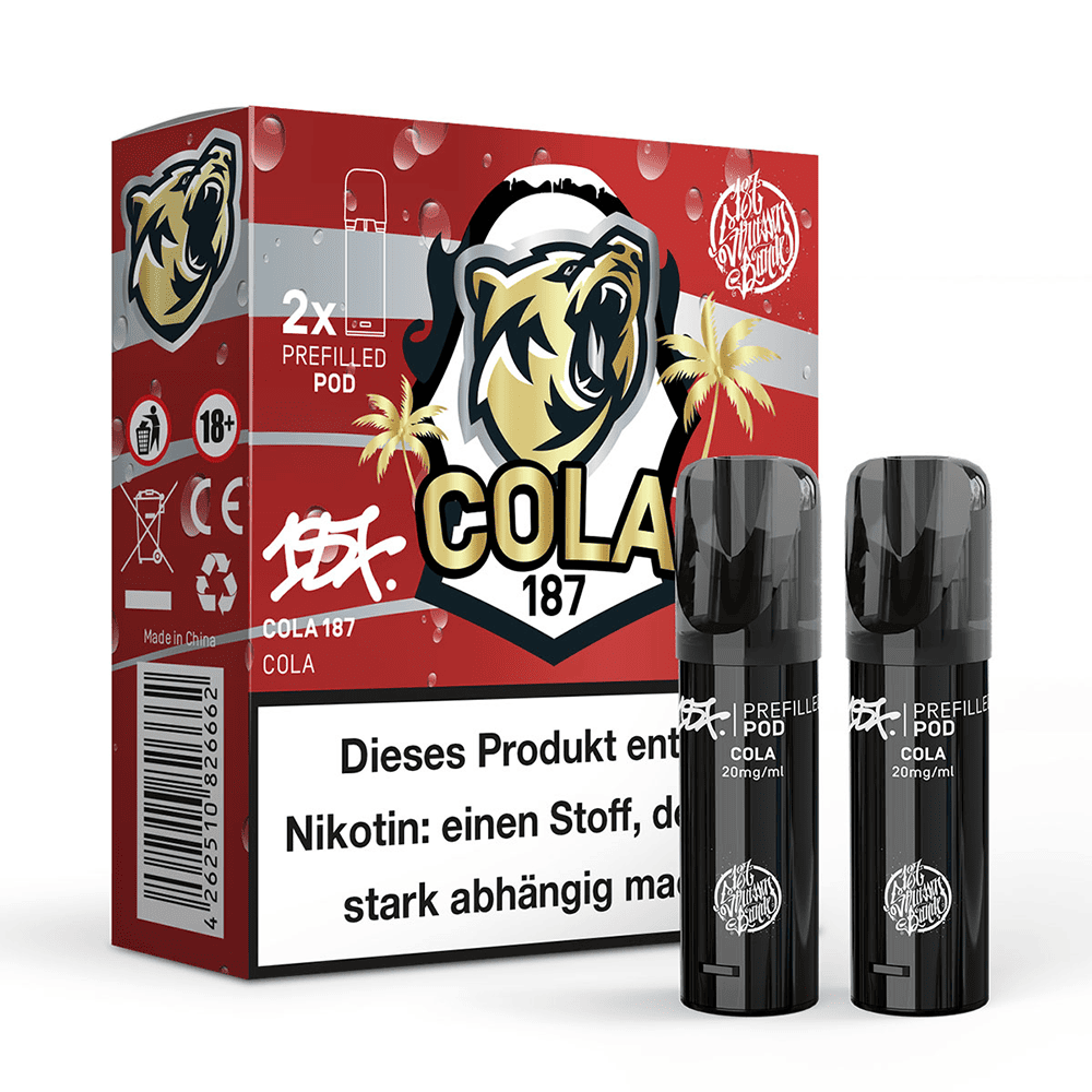 187 Strassenbande Pod Cola 187 20mg Nikotinsalz 2ml